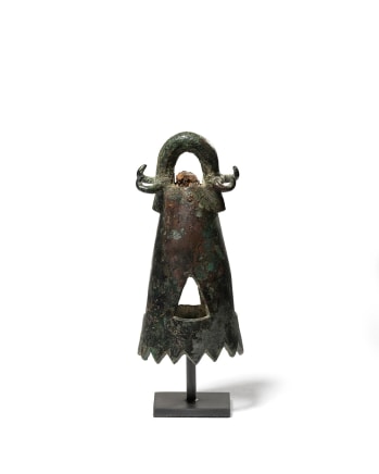 12. Luristan bell, 1st millennium BC
