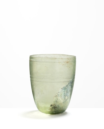153. Roman beaker, c.4th century AD