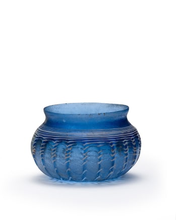 13. Roman ribbed bowl, Northern Italy, 1st century AD
