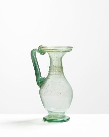136. Roman juglet with trail, 3rd-4th century