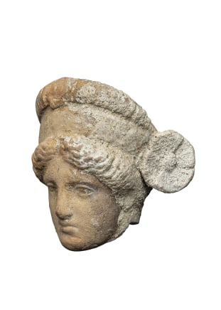 Greek head of a woman, c.late 5th-4th century BC