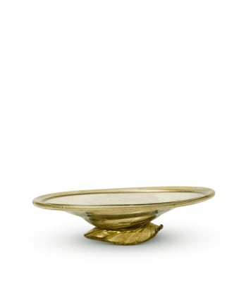 165. Roman oval footed dish, Egypt, Karanis, c.4th-5th century AD
