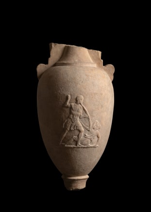 Greek loutrophoros, Athens, 1st half of the 4th century BC