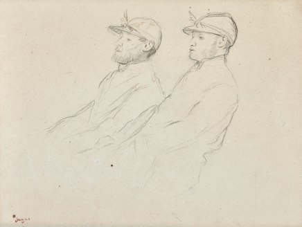 Edgar Degas, Deux Jockeys