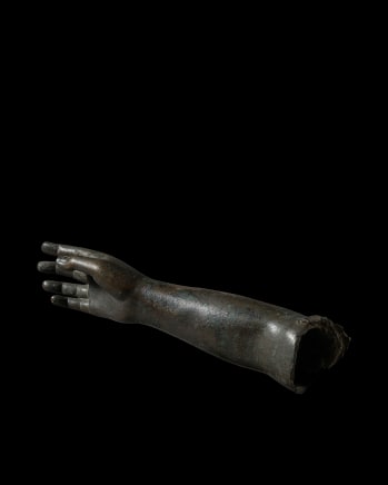 Roman hollow right arm, c.2nd-3rd century AD
