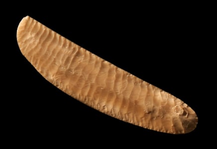 Egyptian ripple flake knife, Predynastic Period, Naqada II, c.3500-3100 BC