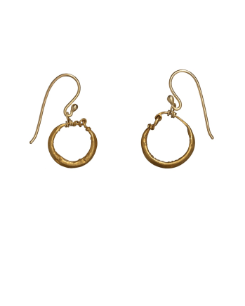 Roman hoop earrings, 1st-2nd century AD