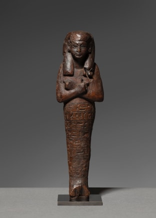 Egyptian shabti a priest of the god Min, New Kingdom, Late 18th Dynasty, c.1350 BC