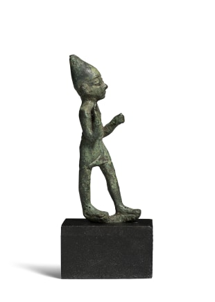 Canaanite statuette of a warrior god, Second half of the 2nd millennium BC