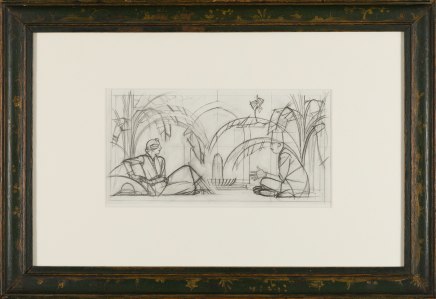 Bernard Boutet de Monvel, Under the Banana Tree, c.1920s