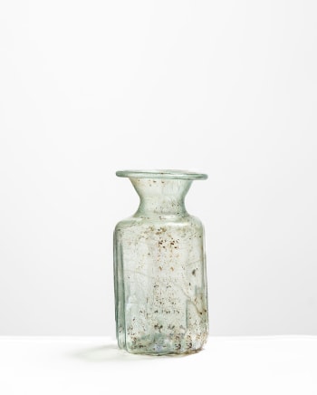 114. Roman octagonal bottle, c.2nd-3rd century