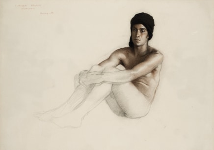 Claudio Bravo, Male Nude, Marrakesh, 1975