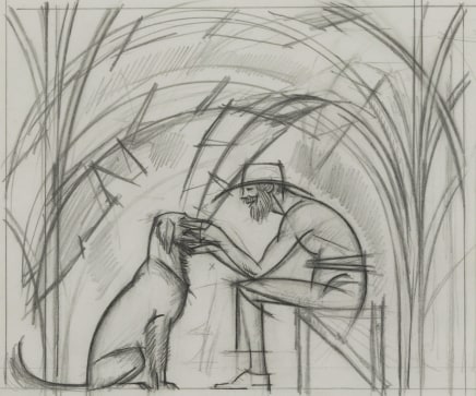 Bernard Boutet de Monvel (French, 1881-1949), Bon Chien!, 1920