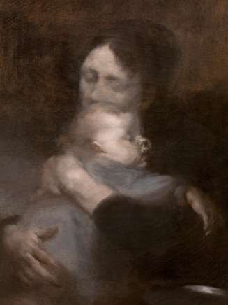 Eugène Carrière, L'enfant malade, 1888