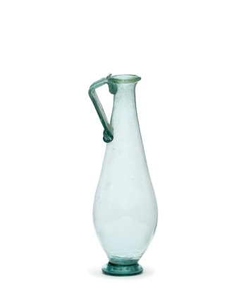 31. Tall Roman jug, Eastern Mediterranean, c.3rd-4th century AD