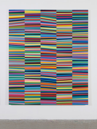 Ronnie Hughes Towers I, 2021 Acrylic co-polymer on canvas 183 x 153 72 1/20 x 60 6/25