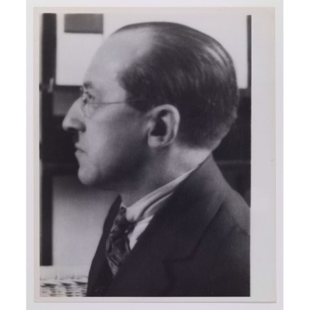 André Kertész, Piet Mondrian, New York, 1926