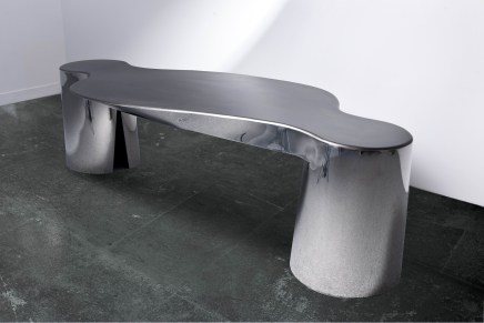 Ron Arad, TWO LEGS AND A TABLE, 1989