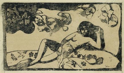 Paul Gauguin, Te Arhi Vahine, Opoi, 1898