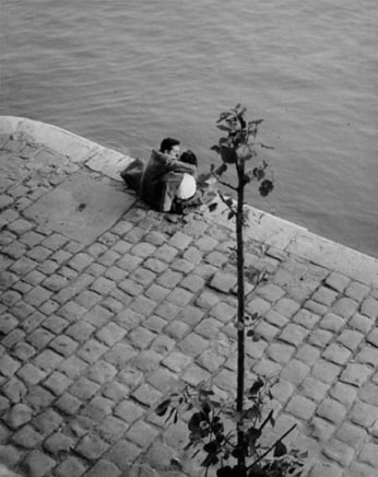 Willy Ronis, Quai du Louvre, 1952