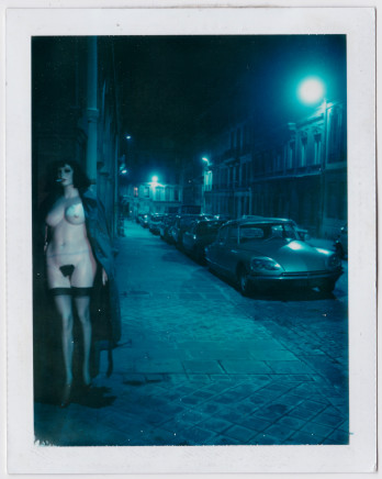 Helmut Newton, Playing with Doll, Paris (Feeling Naked Blue), 1980