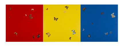 Damien Hirst, Red yellow and blue, 2001
