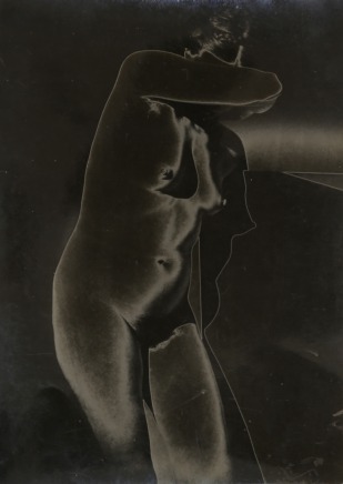 Marcel Bovis, Solarized nude, C.1936