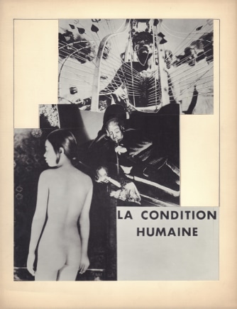 Roger Parry, Etude pour La Condition Humaine de Andre Malraux, 1933