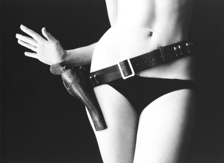 Sam Haskins, Gun Belt front Hand Wave, 1980