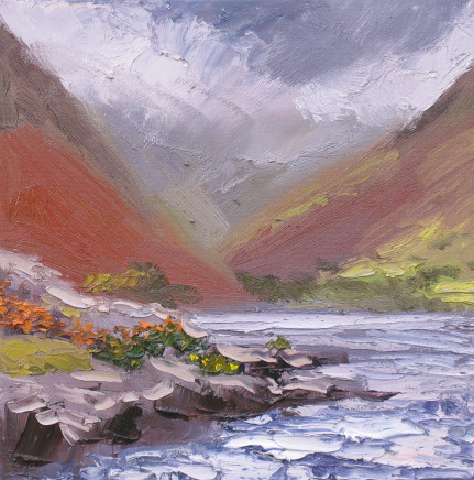 Colin Halliday, Storm over Wast Water, 2016