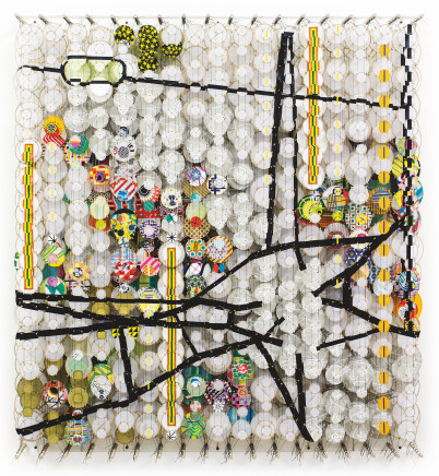 Jacob Hashimoto The Quiet Center of All Thoughts Never Known 2016