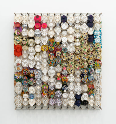Jacob Hashimoto, In the Absence of Constellations, 2024