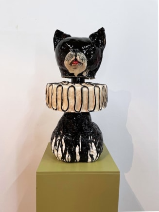 Luis Vidal, Royal black cat, 2023
