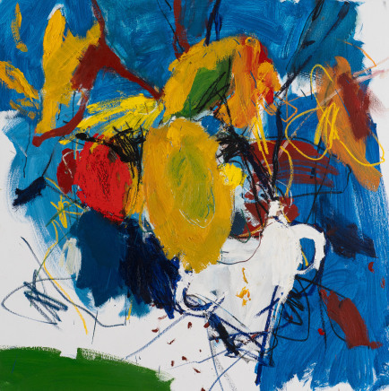 Luis Olaso, Composition for a bouquet of yellow flowers, 2024