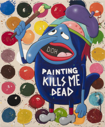 Riiko Sakkinen, Painting Kills Me Dead, 2019