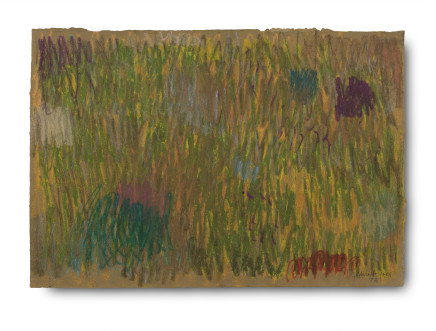 吉莲·艾尔斯 Gillian Ayres, 无题 Untitled, 1973
