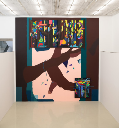 艾稞曼 Franz Ackermann, 穿越森林 1 Traveling Through the Woods Ⅰ, 2019