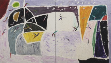 吉莲·艾尔斯 Gillian Ayres, 白色之风 White Wind, 1997