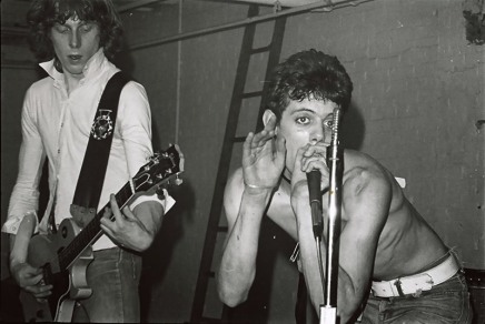 Isobel Harry, Frankie Venom (right) and Gord Lewis (left), Teenage Head, Crash ‘n’ Burn, Toronto, June 1977