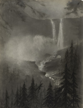 Minna Keene, Rockies Waterfall, circa 1914