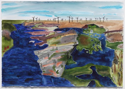 Joseph Hartman, Key River and Wind Farm, 2021