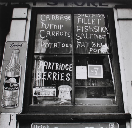Peter Varley, St. John's, Newfoundland [Restaurant window], circa 1963
