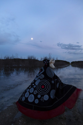 Meryl McMaster, Deep Into the Darkness, Waiting, 2019