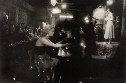 George S. Zimbel, Woman at the Bar, Bourbon Street, New Orleans, 1955