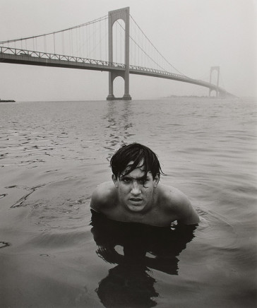 Arthur Tress, Youth in River, Bronx, New York, 1968