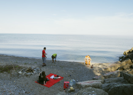 Robert Burley, Beachfront near the Toronto Hunt Forest, 2014