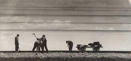 Peter Varley, Canadian Pacific Railway, Track Crew, Manitoba, circa 1963