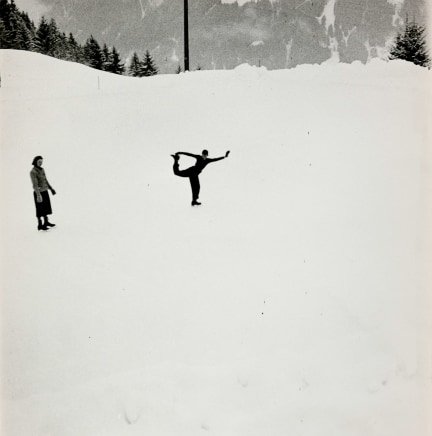 Irene Fay, Untitled (Skater and Watcher), 1947