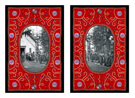 Shelley Niro, Mohawk Chapel #1, #2, 2023