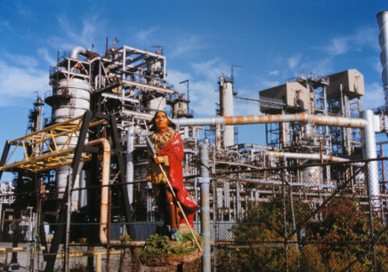 Jeff Thomas, The Delegate at the PetroCan Refinery, Mississauga, Ontario, 2004